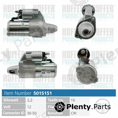 Hoffer H5015151 — Starter
