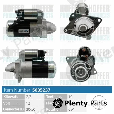 Hoffer H5035237 — Starter