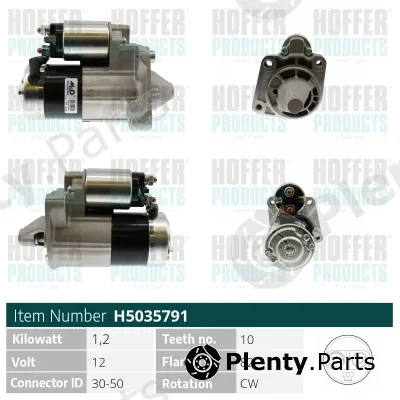 Hoffer H5035791 — Starter