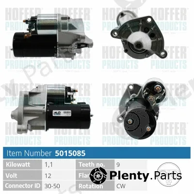 Hoffer H5015085 — Starter