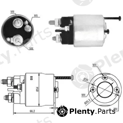 Hoffer 46147 — Solenoid Switch, starter