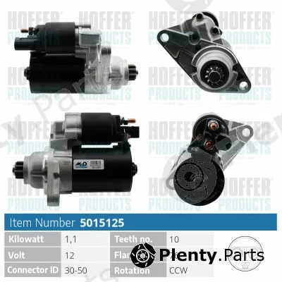 Hoffer H5015125 — Starter