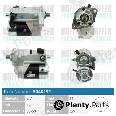 Hoffer H5040191 — Starter