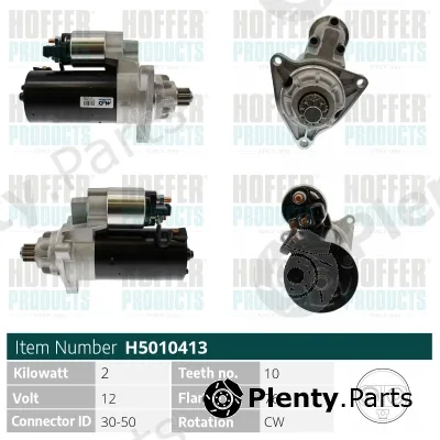 Hoffer H5010413 — Starter