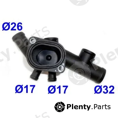 Hoffer 93195 — Coolant Flange