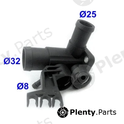 Hoffer 93546 — Coolant Flange