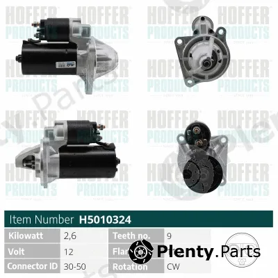 Hoffer H5010324 — Starter