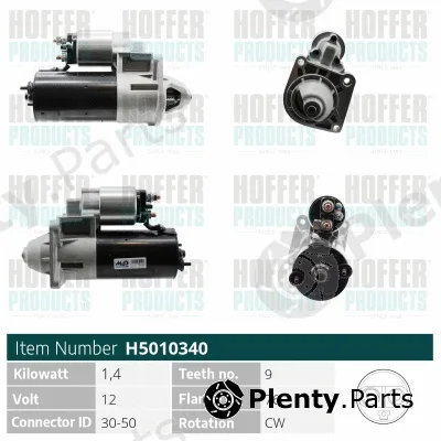 Hoffer H5010340 — Starter