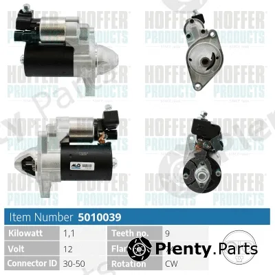 Hoffer H5010039 — Starter