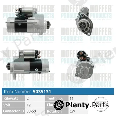 Hoffer H5035903 — Starter