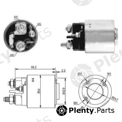 Hoffer 46131 — Solenoid Switch, starter