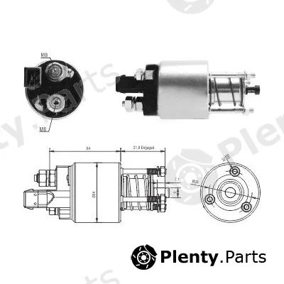 Hoffer 46294 — Solenoid Switch, starter