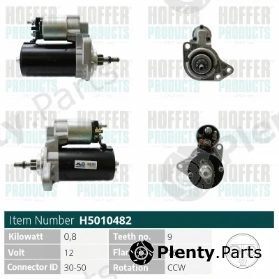 Hoffer H5010482 — Starter
