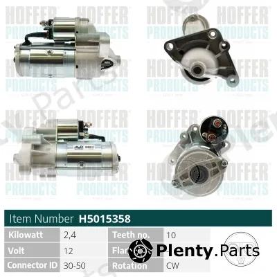 Hoffer H5015358 — Starter