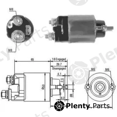 Hoffer 46097 — Solenoid Switch, starter