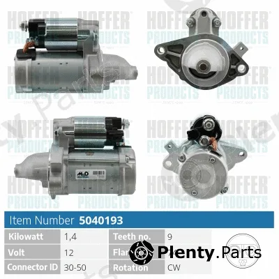 Hoffer H5040193 — Starter
