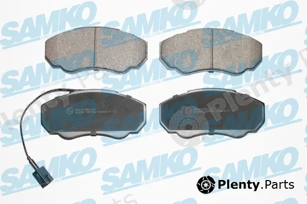 Samko 5SP966 — Brake Pad Set, disc brake