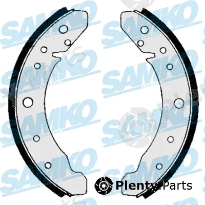 Samko 83850 — Brake Shoe Set