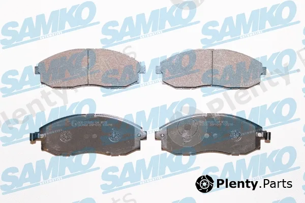 Samko 5SP1015 — Brake Pad Set, disc brake