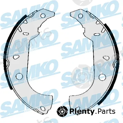 Samko 84860 — Brake Shoe Set