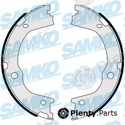 Samko 81047 — Brake Shoe Set, parking brake