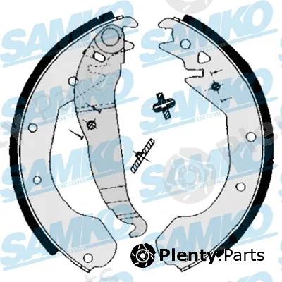 Samko 84650 — Brake Shoe Set