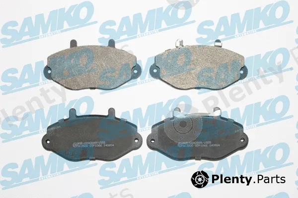 Samko 5SP1066 — Brake Pad Set, disc brake
