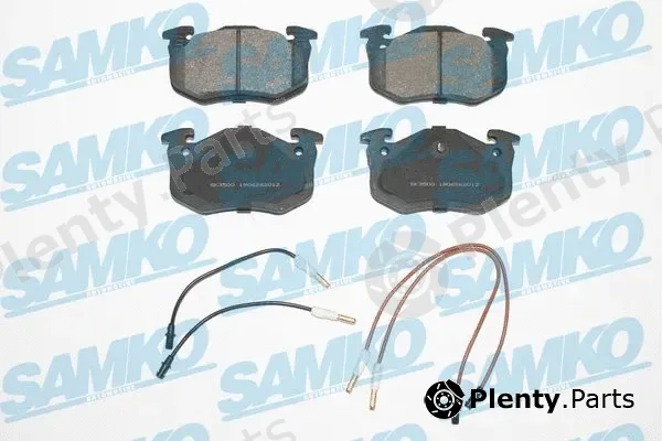 Samko 5SP201 — Brake Pad Set, disc brake