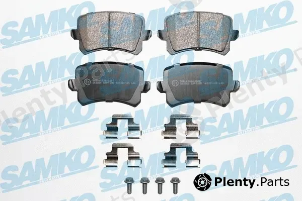 Samko 5SP1390K — Brake Pad Set, disc brake