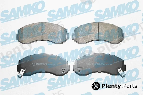 Samko 5SP1007 — Brake Pad Set, disc brake