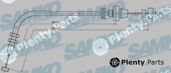 Samko C0076A — Accelerator Cable