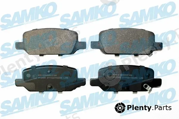 Samko 5SP2266 — Brake Pad Set, disc brake