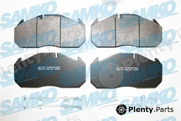 Samko 5SP1152 — Brake Pad Set, disc brake