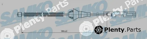 Samko C1660B — Cable Pull, parking brake