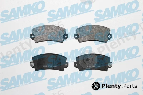 Samko 5SP129 — Brake Pad Set, disc brake