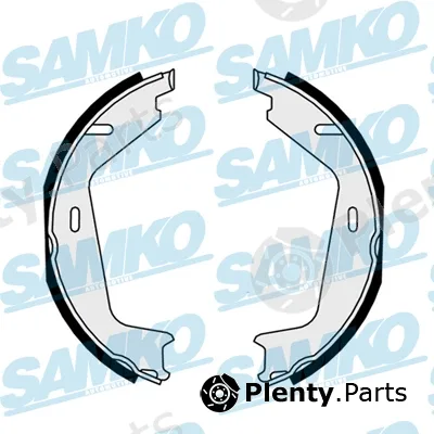 Samko 81036 — Brake Shoe Set, parking brake