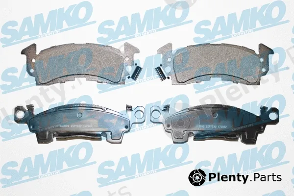 Samko 5SP1032 — Brake Pad Set, disc brake