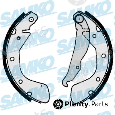 Samko 86800 — Brake Shoe Set
