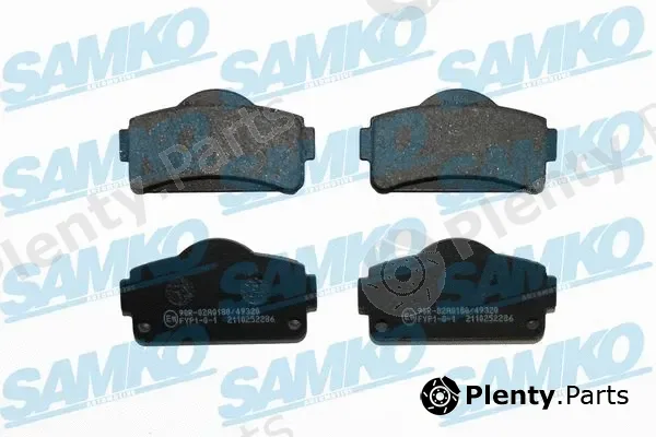 Samko 5SP2286 — Brake Pad Set, disc brake
