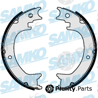 Samko 89590 — Brake Shoe Set, parking brake