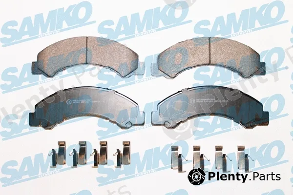 Samko 5SP1063 — Brake Pad Set, disc brake