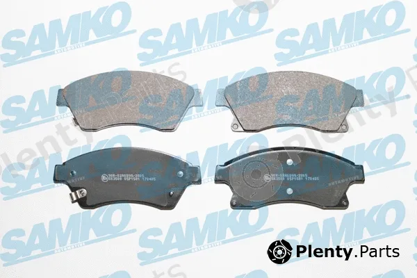 Samko 5SP1581 — Brake Pad Set, disc brake