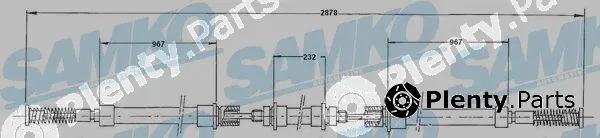 Samko C0276B — Cable Pull, parking brake