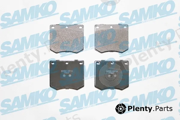 Samko 5SP126 — Brake Pad Set, disc brake