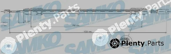 Samko C0012B — Cable Pull, parking brake