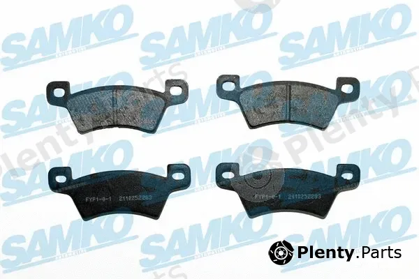 Samko 5SP2283 — Brake Pad Set, disc brake