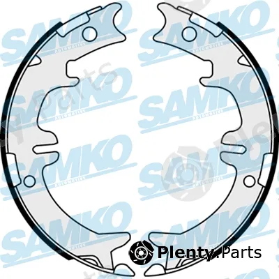 Samko 88340 — Brake Shoe Set, parking brake