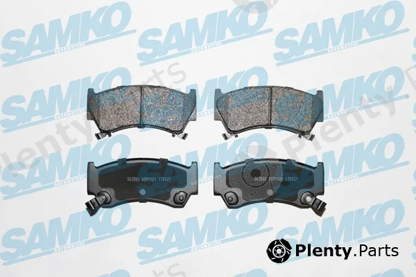 Samko 5SP1101 — Brake Pad Set, disc brake