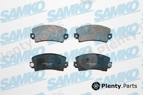 Samko 5SP117 — Brake Pad Set, disc brake