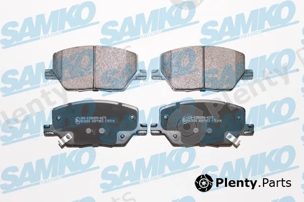 Samko 5SP1953 — Brake Pad Set, disc brake